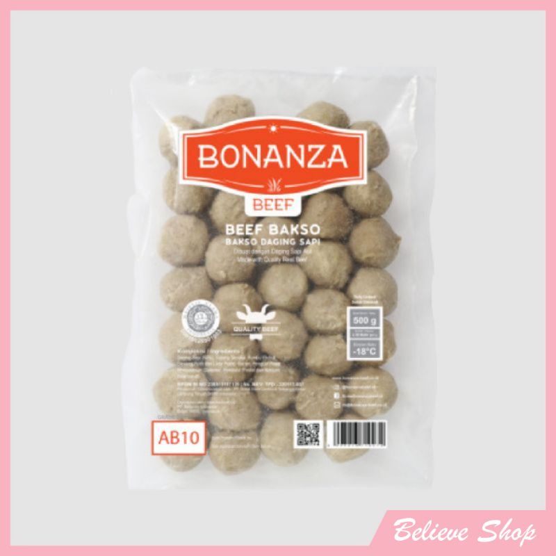 

Bakso Sapi Bonanza 500 gr