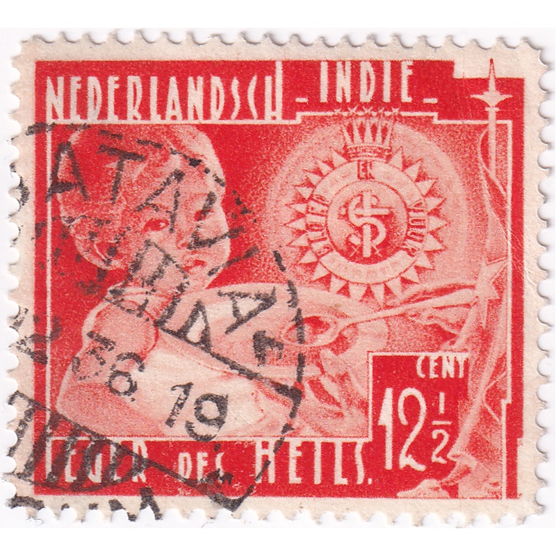 

Prangko Netherlands Indies 1936 - Salvation Army Charity 12½+(2½) C Used