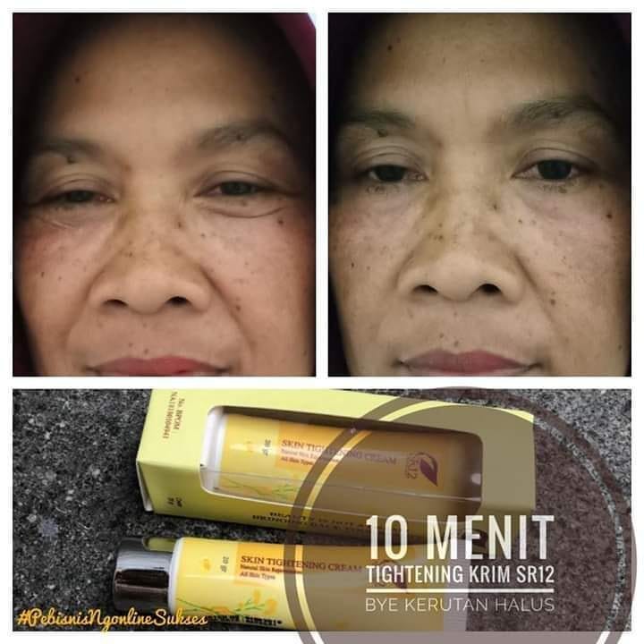 ANTI KERUT WAJAH / PEMUTIH &amp; PENCERAH WAJAH / HERBAL TIGHTENING CREAM / PENGENCANG KULIT WAJAH HALUS