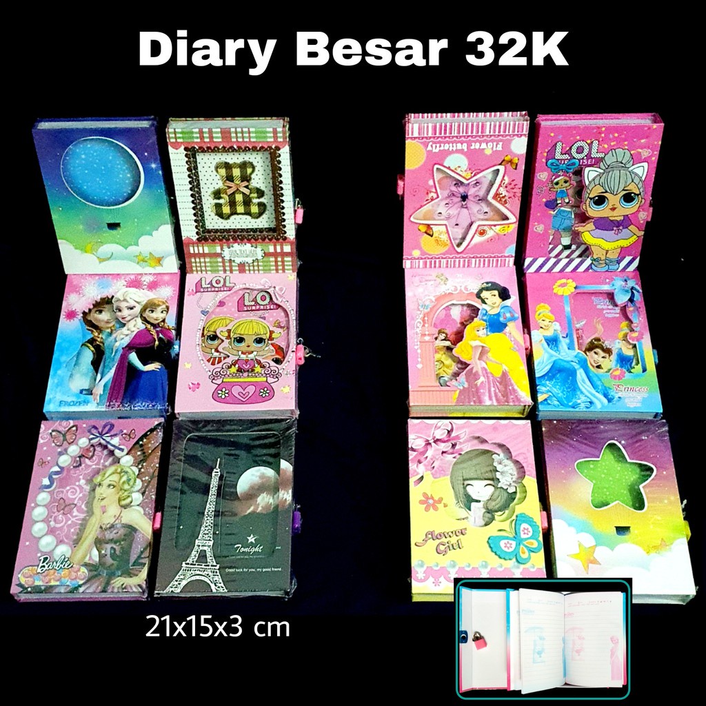 

MJ Diary (L) 32k / Buku Diary / Notebook / Jurnal