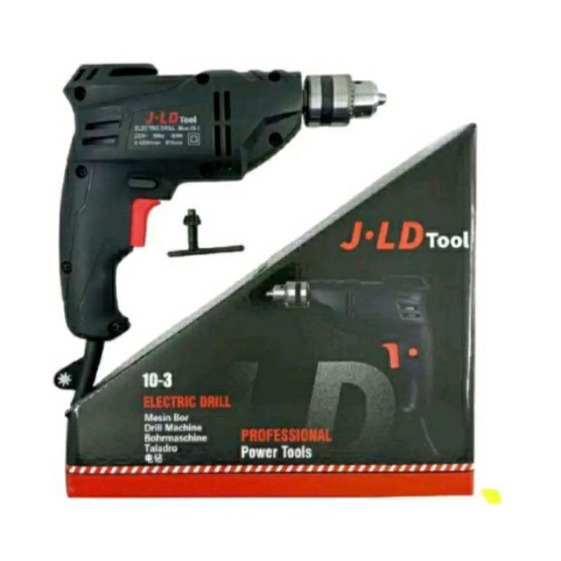 Mesin Bor 10mm JLD 10.3 bolak balik