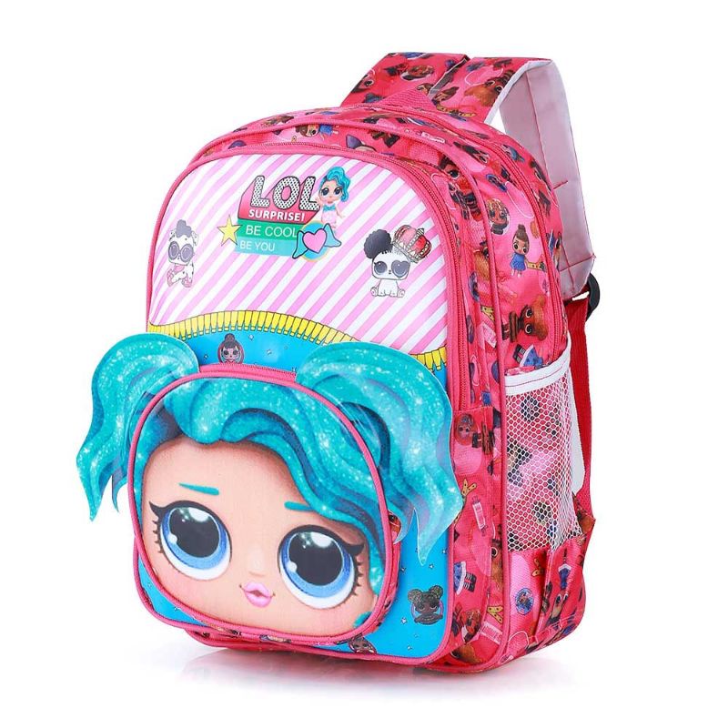 Tas Backpack Anak Perempuan Terbaru | Ransel Anak Sekolah PAUD TK SD Karakter LOL Cantik