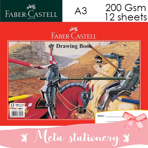 

HJK Drawing Book Faber Castell A3