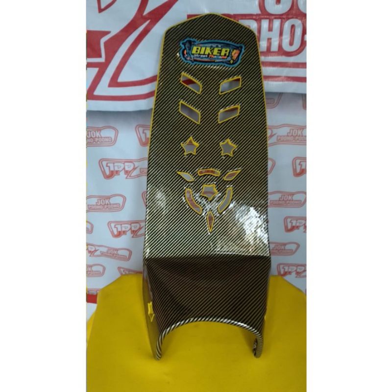 jok vixion old slim modifikasi lubang