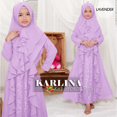 Baju Muslim Anak Tanggung Terabaru Jumbo Umur 9 10 11Tahun Pineaple Syari Kid Mirwen BHN Wafle