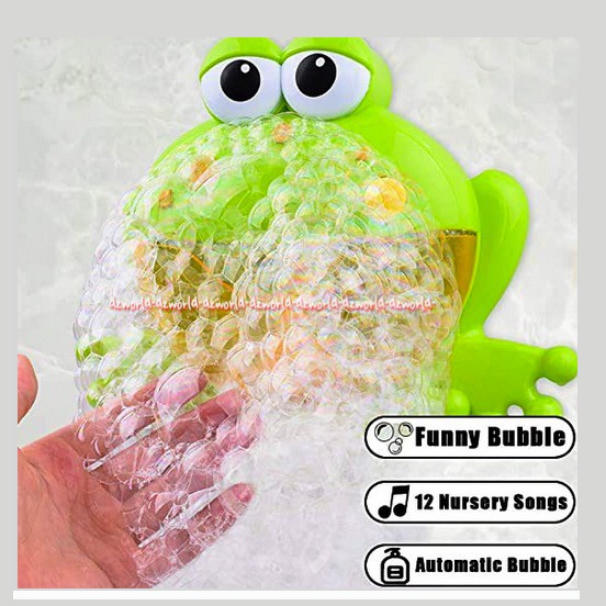 ELC Musical Froggie Bubble Blower Mainan Kodok Gelembung Mainan