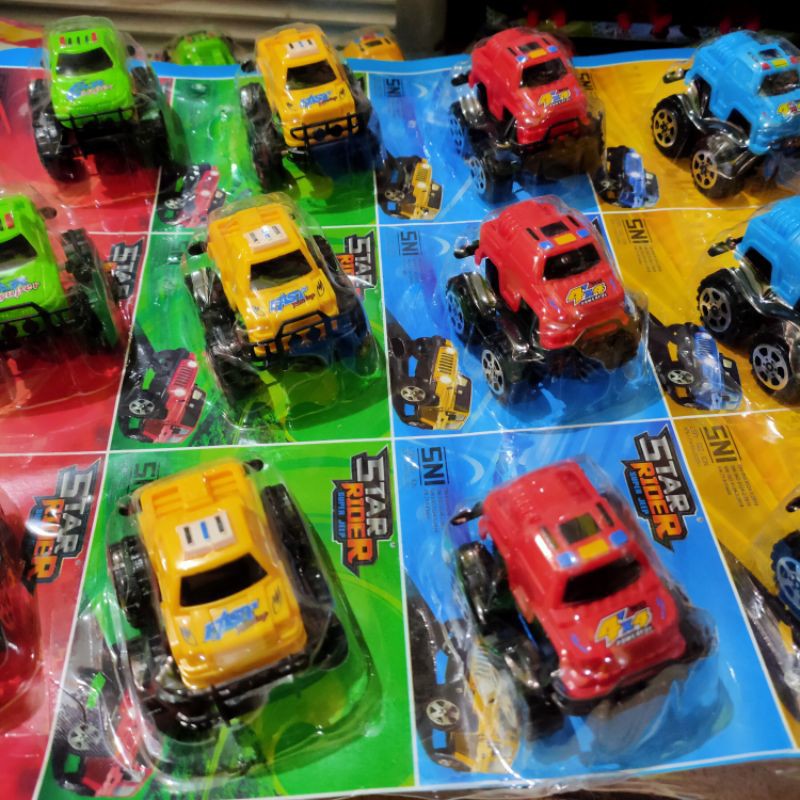 mobil diecast kontruksi jeep fullback / mobil figure / mainan anak murah / mainan grosir