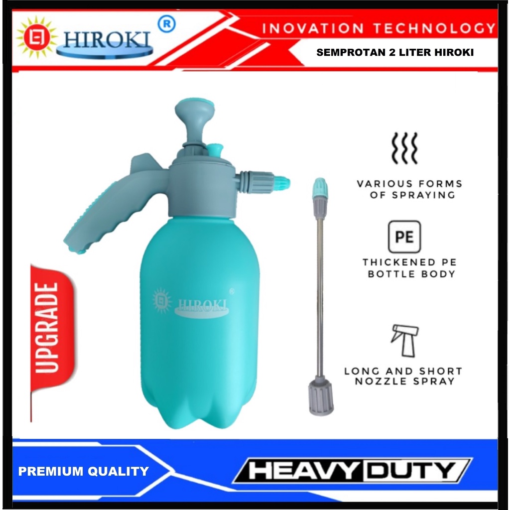 COD PROMO Premium Semprotan Hama Botol 2 Liter Burung Manual Pressure Sprayer 2liter Spray Hand Pump