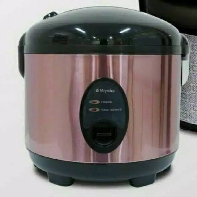 Miyako Rice Cooker 1.8 Liter 3 in 1 Silver MCM508SBC