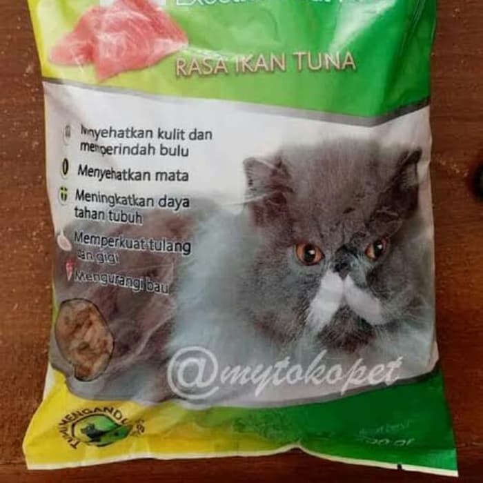 makanan kucing excel/pakan kucing/pakan kucing excel rasa tuna