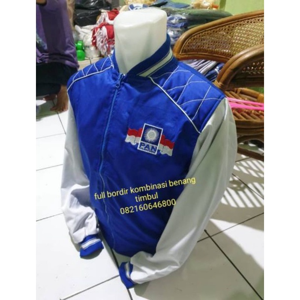 Jaket bomber Partai PAN 2021-2022 Terbaru