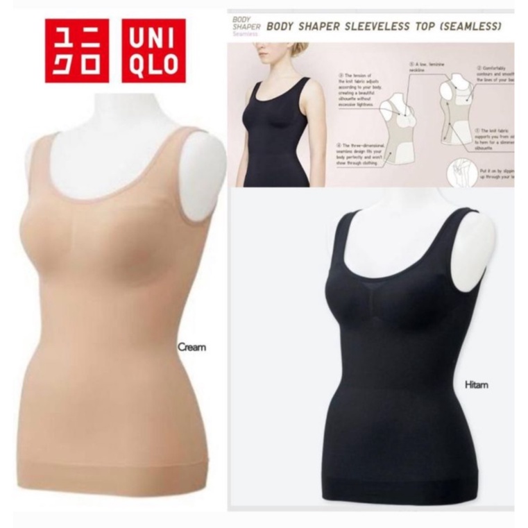 UNIQLO BODY SHAPER SLEVELESS CAMISOL