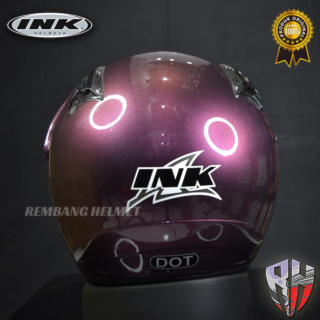 HELM INK CX22 SOLID ORIGINAL PURPLE HELM INK CX22 ORI PACKING BOX-2