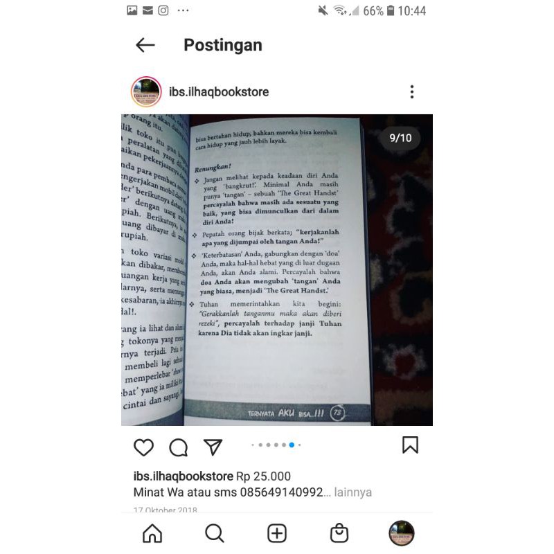 ketika santri berkarya ternyata aku bisa