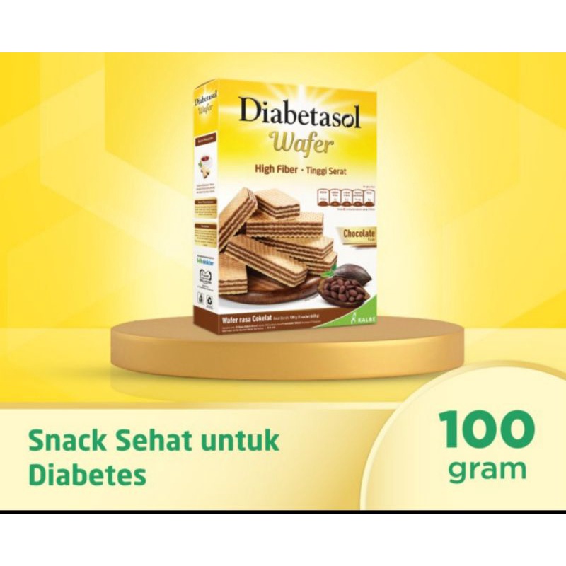 WAFER DIABETASOL (Wafer Coklat) 100 gram