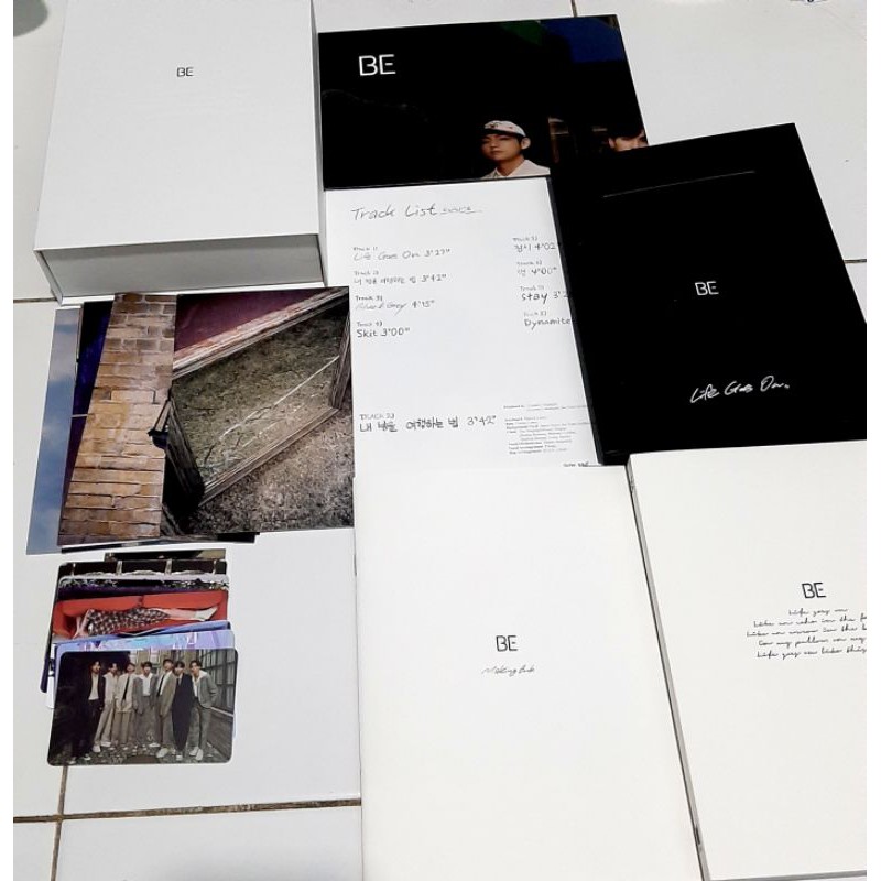 [READY Jimin / Jhope / RM] BTS Album BE - Delux Edition Making book/ Photobook/ CD/ poster/ Postcard