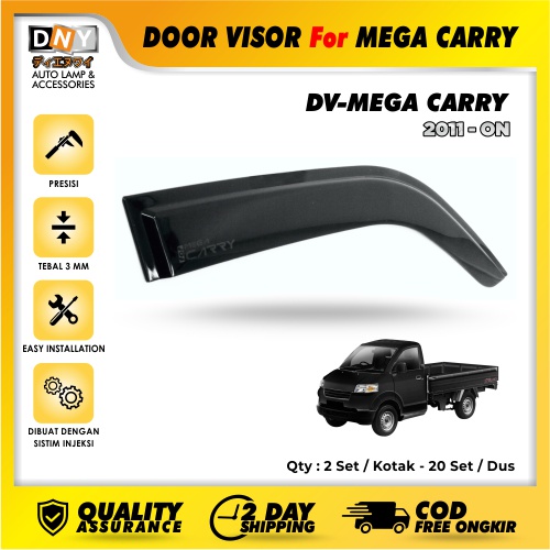 Talang Air / Door Visor DNY Mega Carry– Injection High Quality