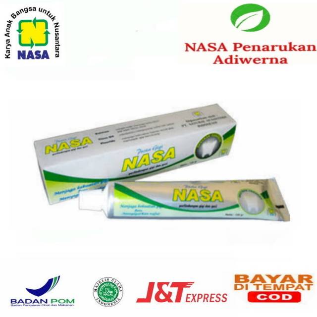 Pasta Gigi NASA Memutihkan & merontokkan karang gigi