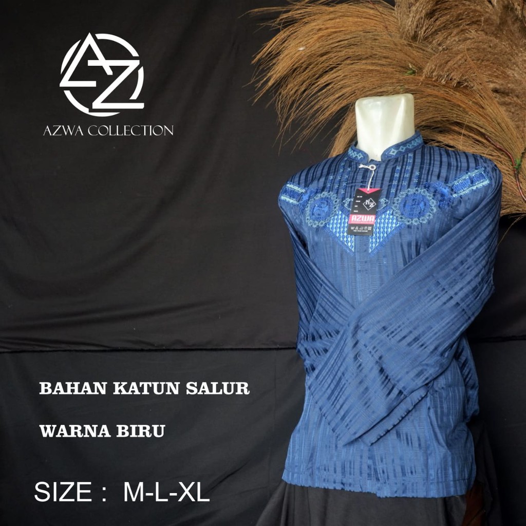 Baju Koko Dewasa Lengan Panjang Terbaru/Baju Koko Mewah Bordir/Baju Koko Tasikmalaya