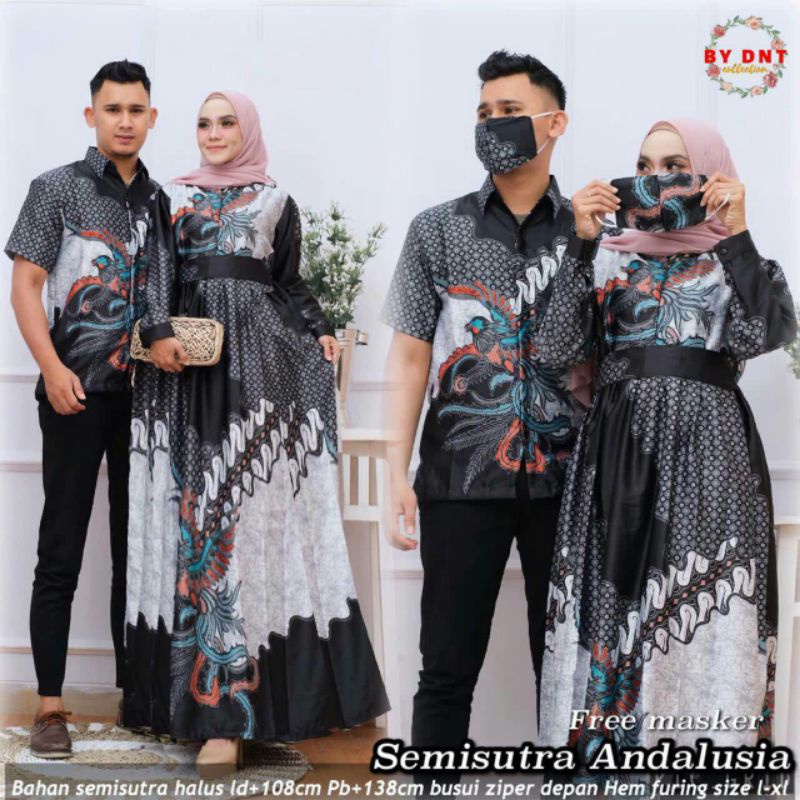 BAJU COUPLE SEMISUTRA