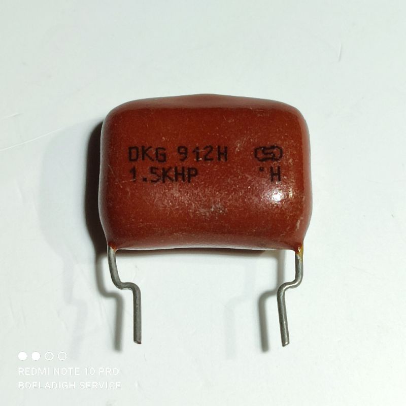 10 Pcs Capacitor 912 1500V 1.5KV 9.1nF 9.1n 9n1 Pengganti 912 1.6KV 2KV 1600V 2000V Milar Film Kapas