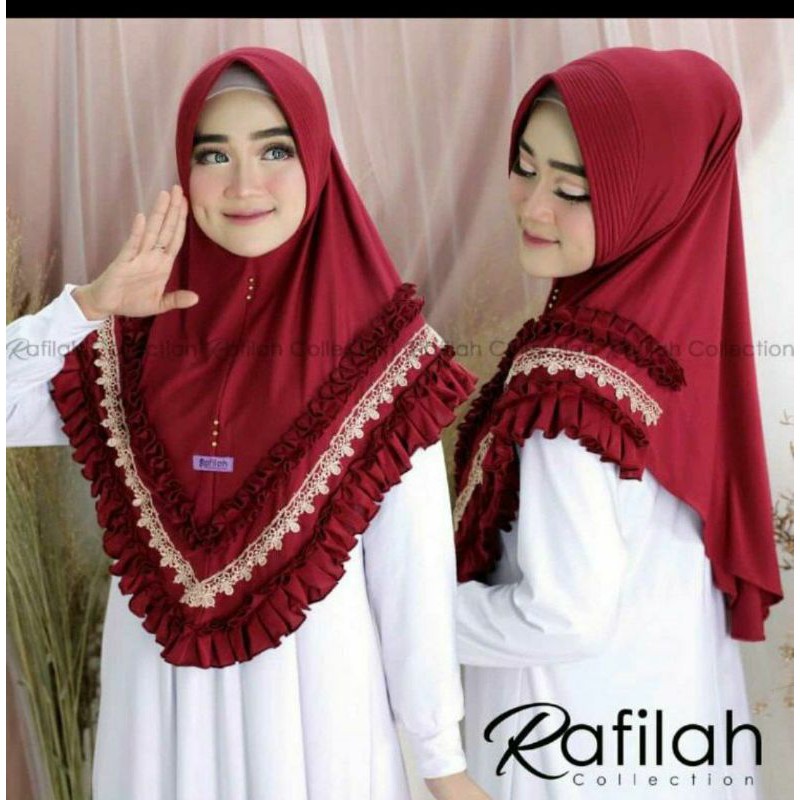 HIJAB RAFILAH GOTIK RENDA
