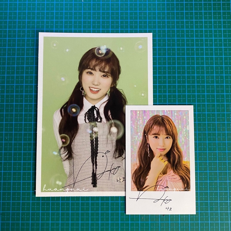 [BOOKED] izone nako pola / polaroid & postcard eyes on me