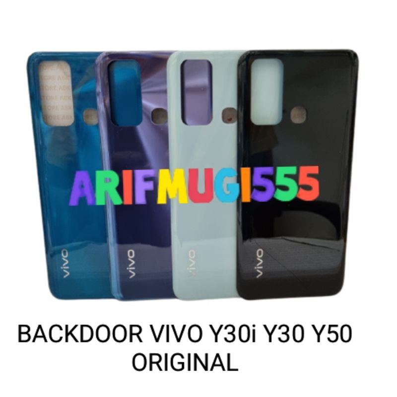 Backdoor Backcover Kesing Tutup Belakang Back Casing Vivo Y30i Y30 Y50 Original