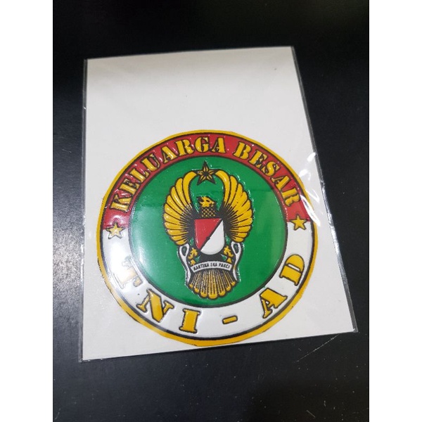 

Stiker Embos TNI AD Lingkaran | Aksesoris Kendaraan dan Craft Stationery