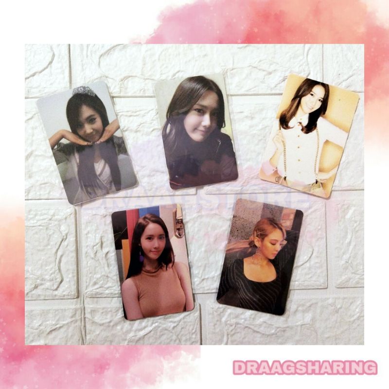 SNSD - PHOTOCARD HYOYEON YOONA YURI