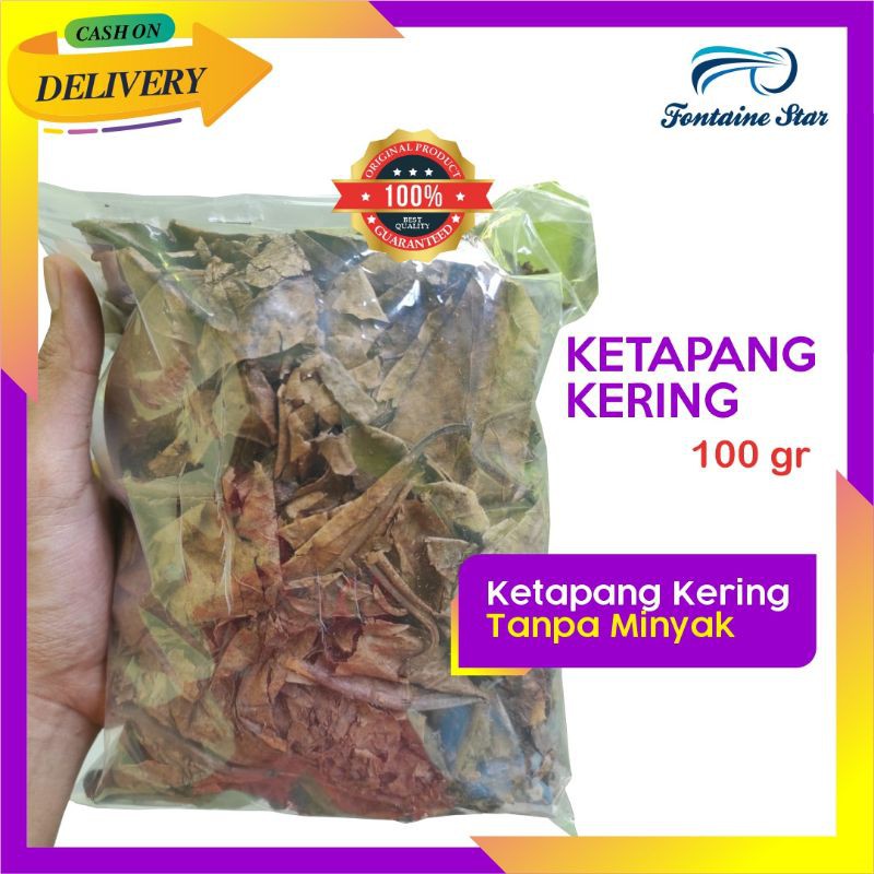 

Daun Ketapang Kering Tanpa Minyak