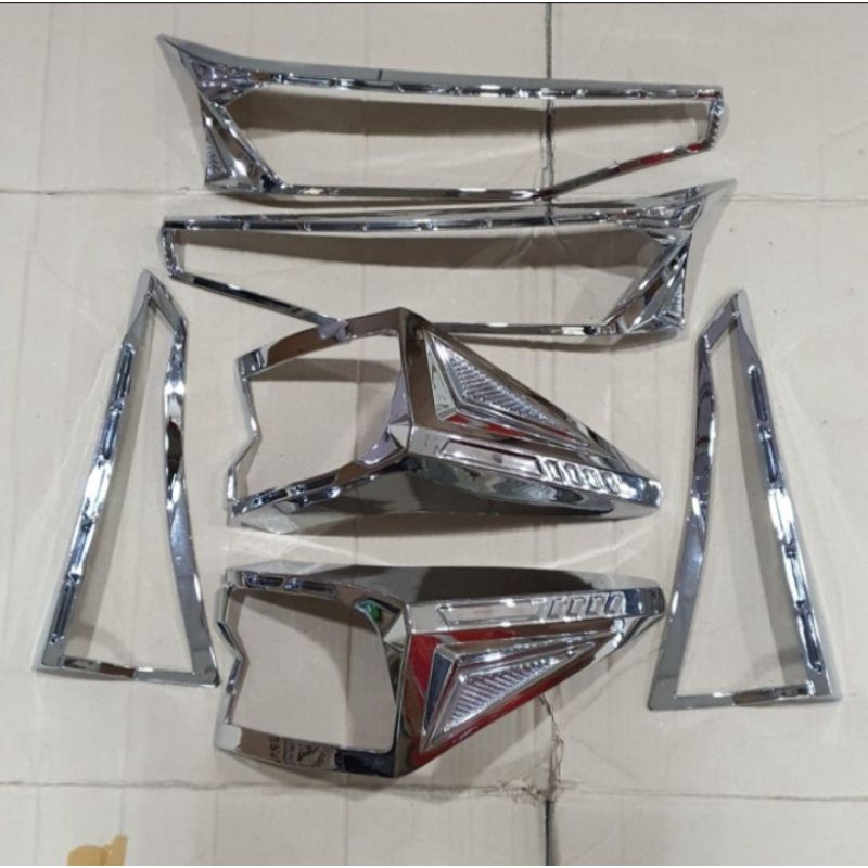 Paket Garnish Avanza Xenia 2022 Chrom