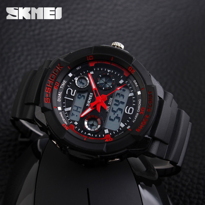 Jam Tangan Anak - AD1060 - Red - EMWS7ARE SKMEI