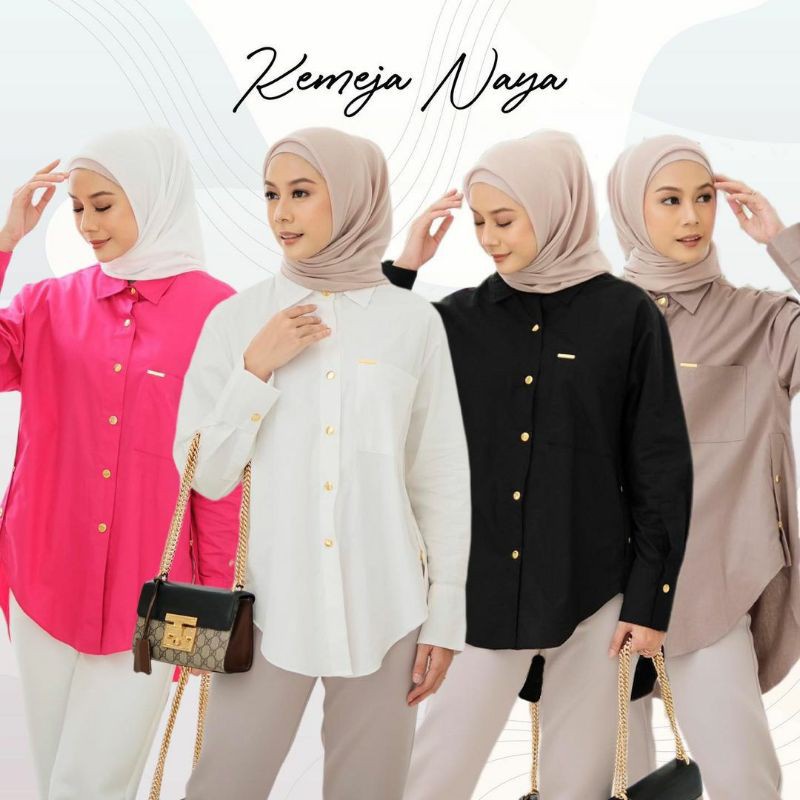 KEMEJA NAYA BY MYLADY HIJAB