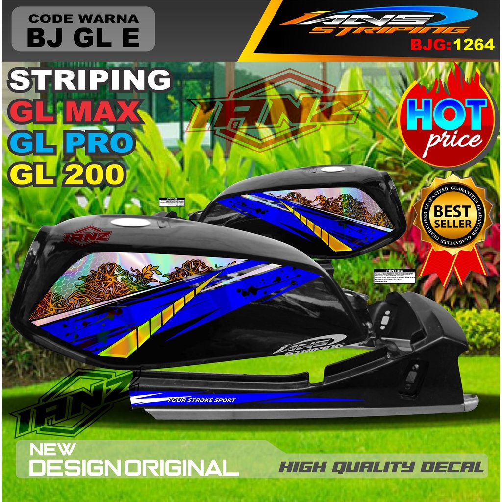 CUSTOM STRIPING GL MAX / STIKER STRIPING GL PRO GL 2000