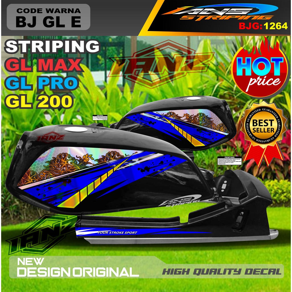 CUSTOM STRIPING GL MAX / STIKER STRIPING GL PRO GL 2000