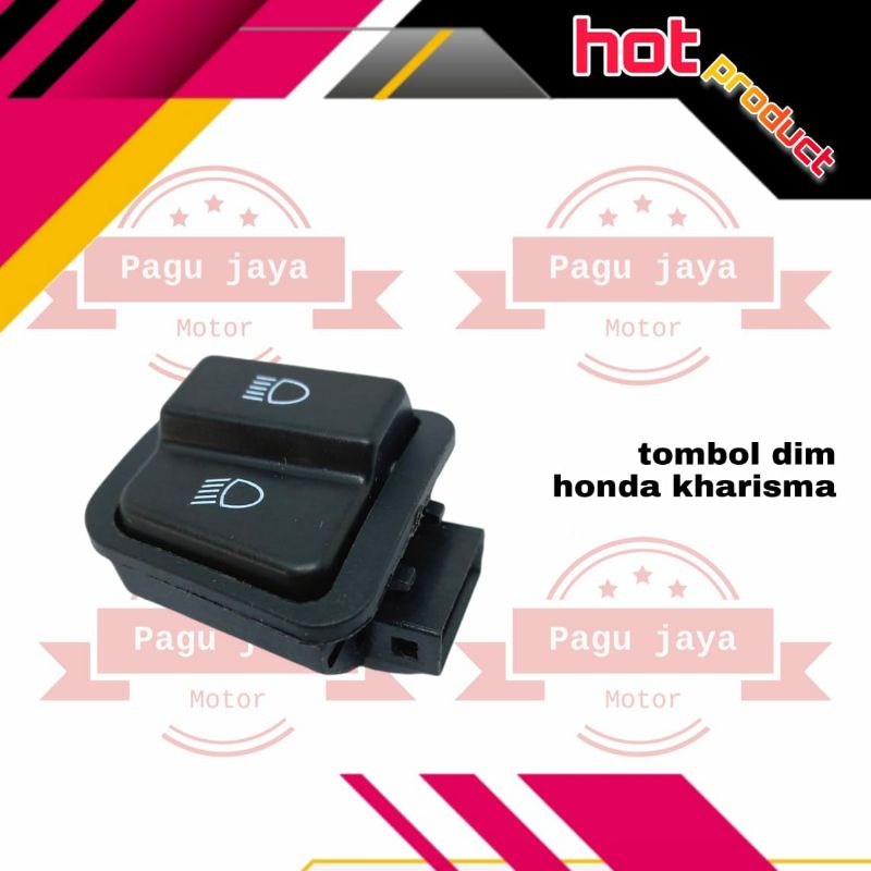 Saklar tombol dim dimmer jauh dekat honda kharisma