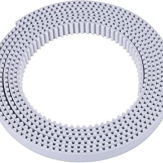 Belt 6Mm Timing White Pu Gt2 2Gt Polyurethane Steel Core Open / Meter Artec01 Ayo Beli
