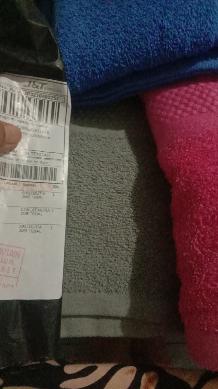 Rc Handuk Mandi Hotel Mutia Warna Jumbo Ukuran 65x140