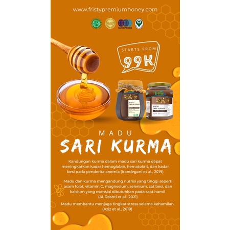 

NEW ARRIVAL! Madu Sari kurma 200 gram
