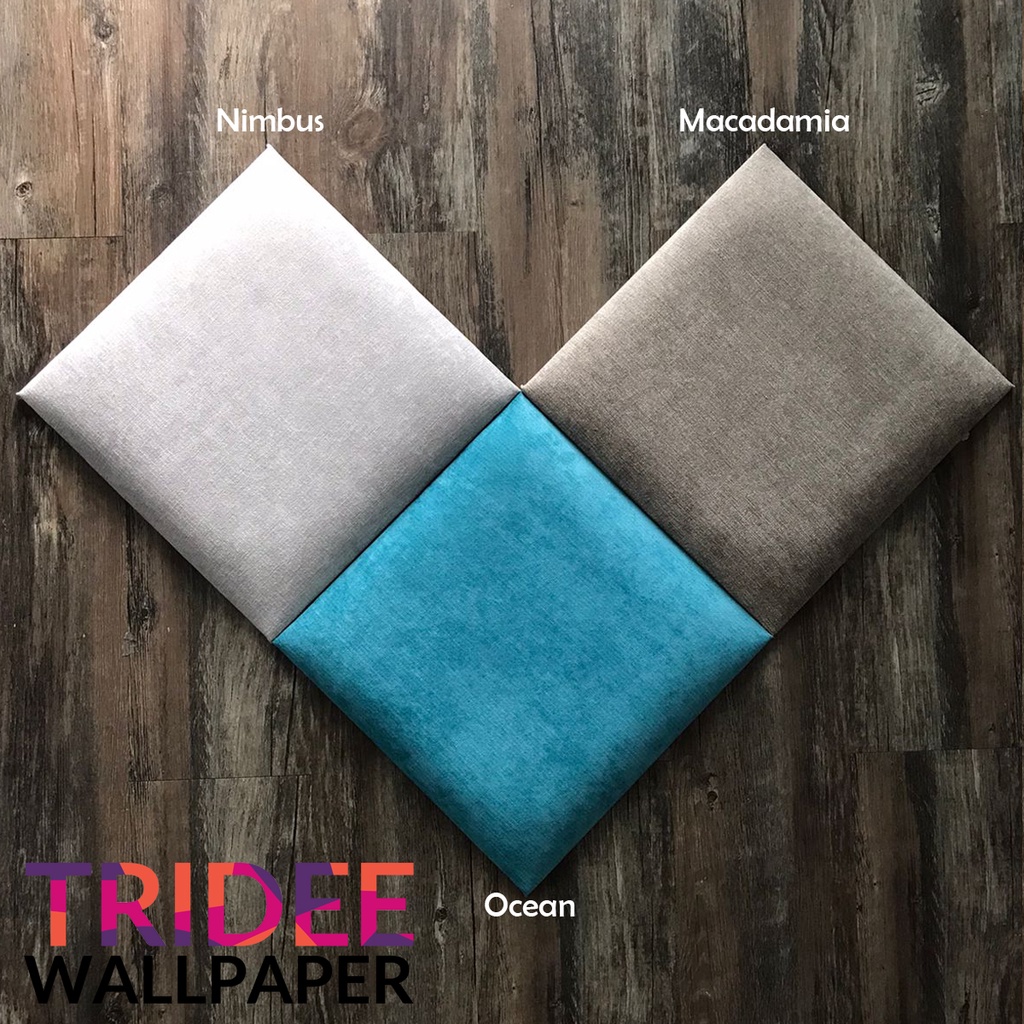 Leather Headboard Wallpanel Sticker | Panel Kulit Kasur Stiker Dinding | TRIDEE WALLPAPER