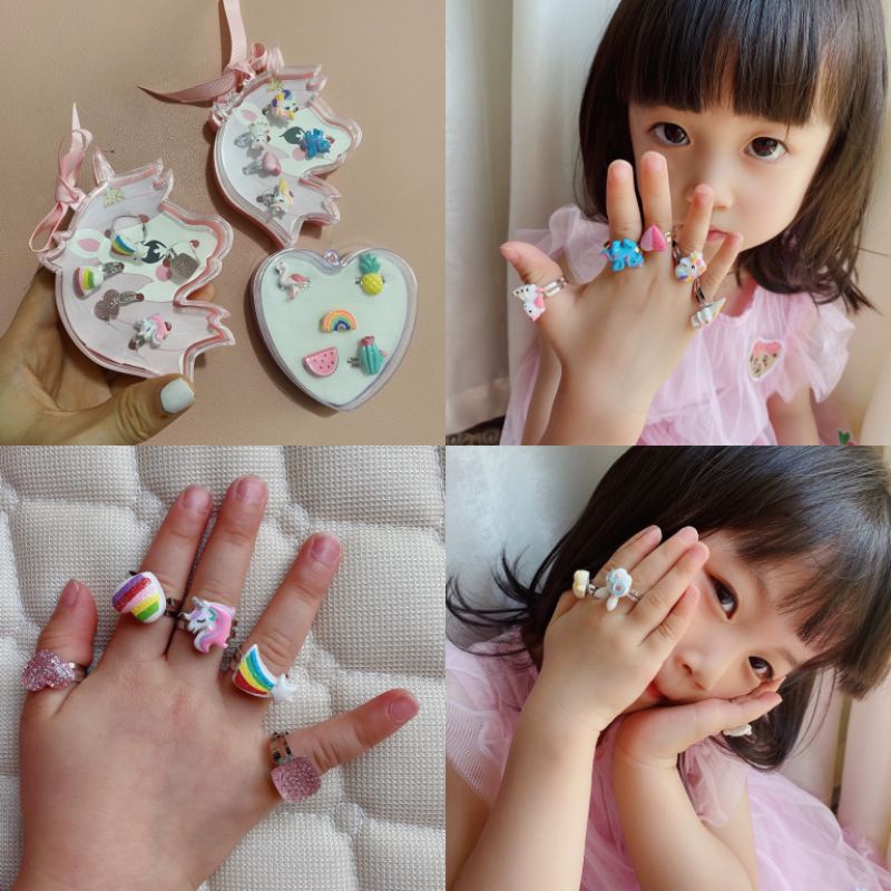 Cincin Mainan Anak / Hiasan Tangan / Mainan Anak perempuan