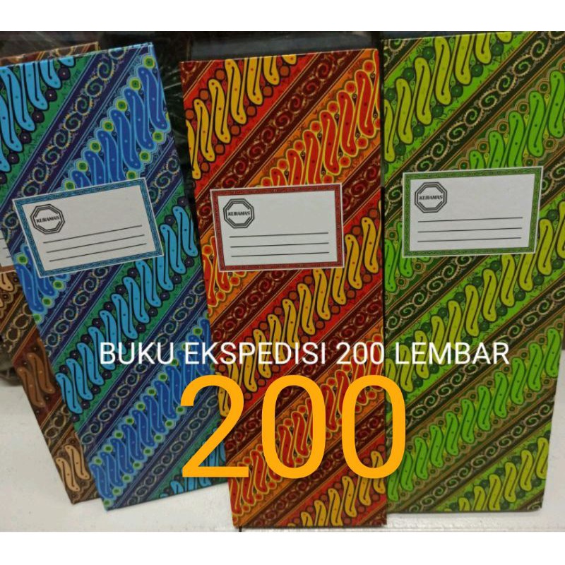 

200 LEMBAR Buku Ekspedisi Kuramas , RIA