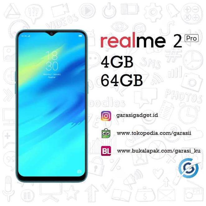 Oppo Realme 2 Pro 4GB 64GB Garansi Resmi - Black Sea BANTING HARGA