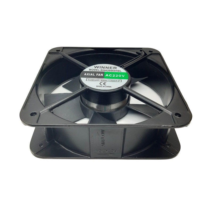 Kipas Pendingin Winner 20cm Cooling Fan AC 220v Ball Bearing 20 x 20 x 6 cm