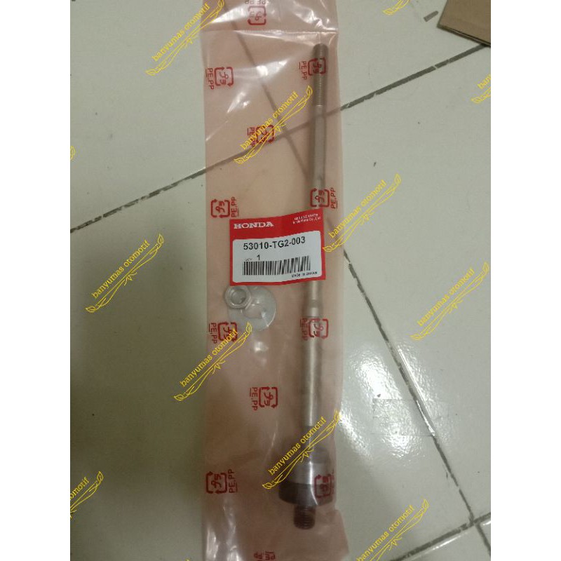 LONG TIE ROD RACK END BRIO NEW RACK END HONDA NEW BRIO RACK END TIE ROD BRIO NEW 53010-TG2-003