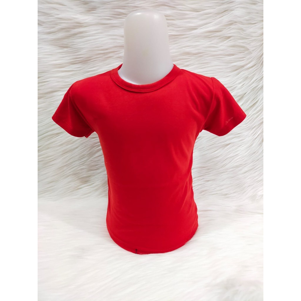 KAOS<POLOS<ANAK MERAH