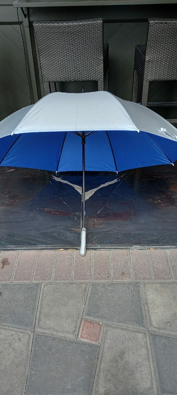 Payung Golf Jumbo Warna Perak Silver Umbrella Big Besar Color Murah