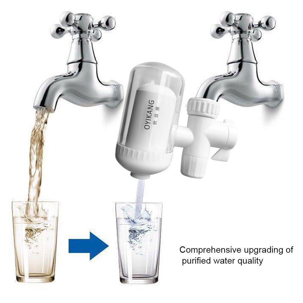 R-FLOWER Saringan Air Keran Filter Air Bisa Dicuci Purifier Slashproof Nozzle Water Faucet Sprayer