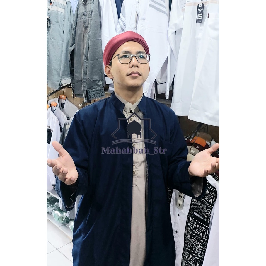 Peci Imamah Instan Permanen | Sorban Imamah Panjang 3 Meter | Udeng Udeng | Imamah Habib